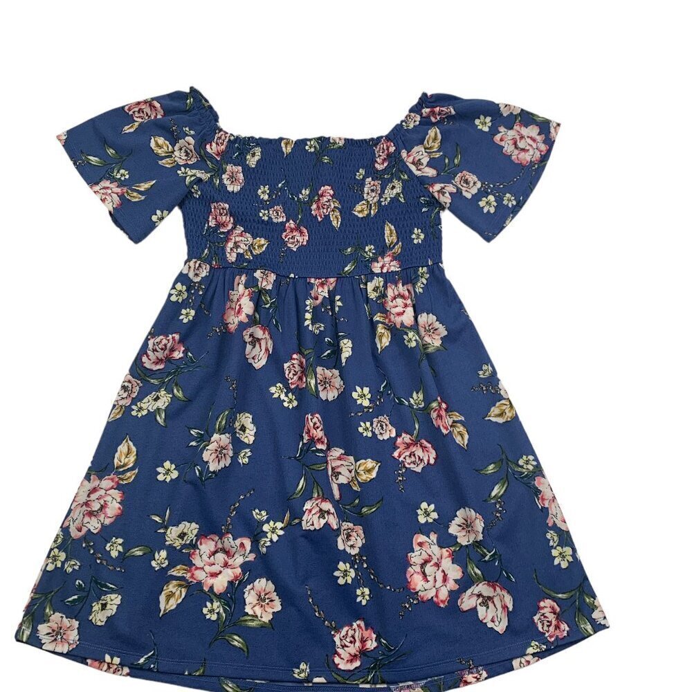 Xhilaration Romantic Floral On/Off Shoulder Babydoll DressWomen's Size Medium